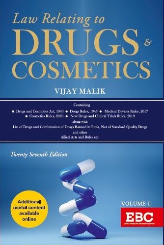 �Law-Relating-to-Drugs-And-Cosmetics-27th-Edition--in-2-Volumes-9789387487949
